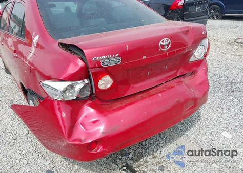 2010 Toyota Corolla Le z USA, uszkodzony, nr VIN 2T1BU4EE4AC417508